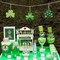 Wooden Shamrock Ornaments to Paint – 24PCS DIY Blank St. Patrick’s Day Craft Cutouts, 3.5 x 3 Inches, Hanging Decorations for Home, Farmhouse & Spring Crafts